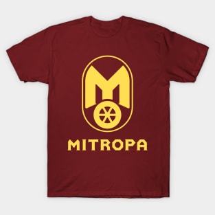 Moped Mitropa Logo (yellow) T-Shirt